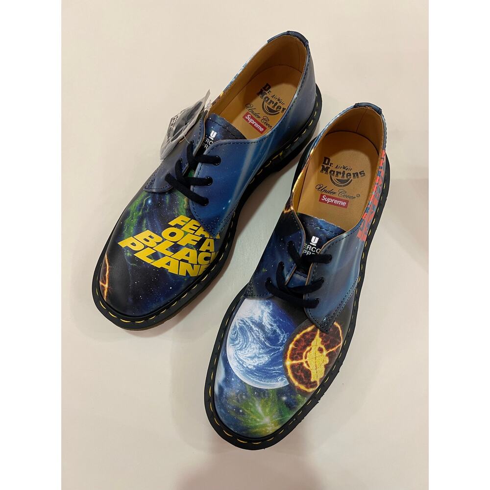 Dr. Martens 3-Eye Supreme x Undercover x Public Enemy Size 10 Deadstock - Picture 4 of 16